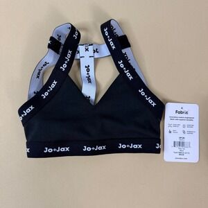Jo+Jax Roxy Top Kids Youth Medium 8-10 Black NWT Dance Activewear ROX.2